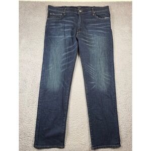 Polo Ralph Lauren Jeans Mens 42x33 Blue Denim The Hampton Relaxed Fit